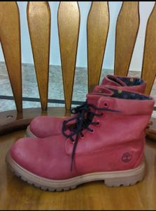 Timberland Women's Red Boots