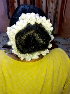 Handmade Crochet Hair Garland
