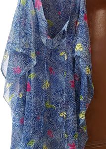 Beautiful Blue Color Kaftan 48 Size।
