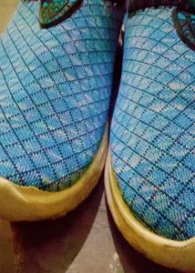 Blue Slip-On Shoes