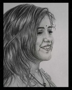 Hand-Drawn Portrait Sketch