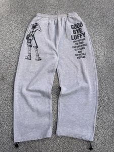 Anime Graphic Sweatpants