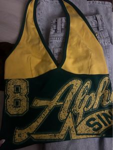 y2k 90s style halter top