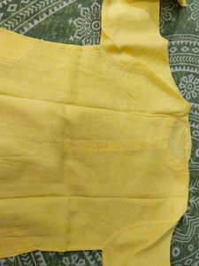 Men's Yellow Kurta