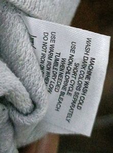 Light Grey Warm Sweat Shirt