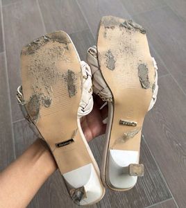 Chic Chain Detail Heeled Mules