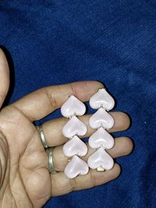 Cute Pink Heart hairpins