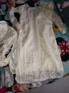 Elegant Cream Kurta Set