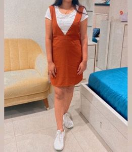 Pinafore Attached Dress