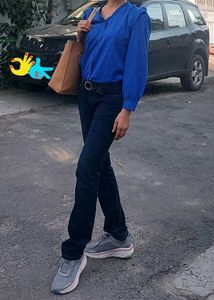 Elite Fit Full Length Blue Jeans