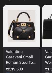 Valentino Stud Shoulder Bag