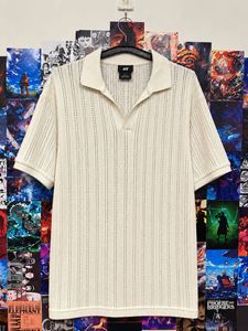 Cream H&M Knit Polo Shirt