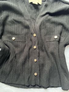 Cerruti Black Crop Top