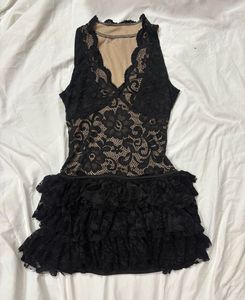 Black Lace Dress