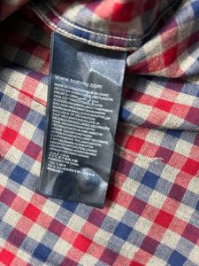 Men's Red &amp; Blue Checkered Casual Shirt