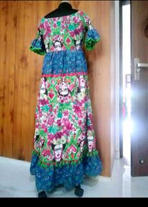 Frida Kahlo Inspired Maxi Dress