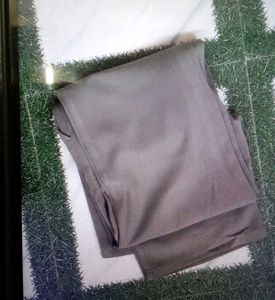 Gray Casual Pants