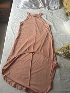 Peachy Pink High Neck top
