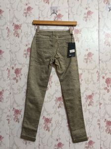 Stylish Patterned Skinny Jeans