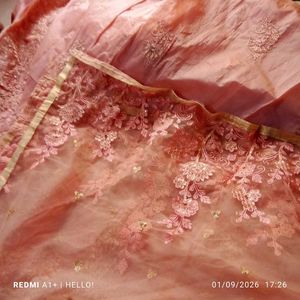 🎉Offer🎉Elegant Pink Embroidered Lehenga Choli