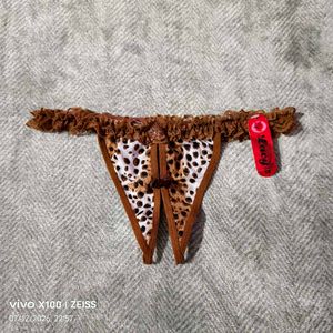 20127. Leopard Print G-string Panty
