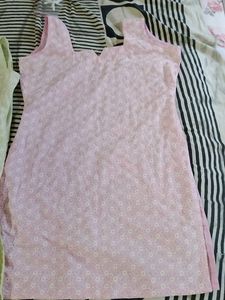 Set Of 2 Pure Cotton Tops Embroidered
