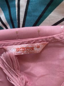 Pink Kurta - Size M