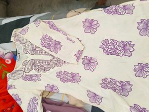 Elegant Embroidered Kurta