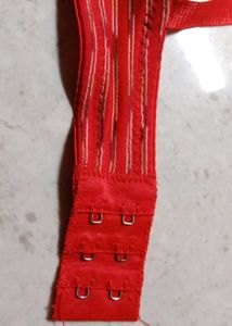 Red Striped Everyday Bra