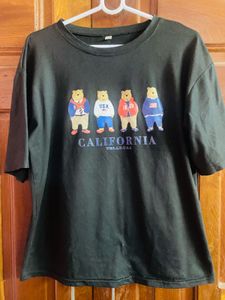 Cute Bear Graphic T-Shirt