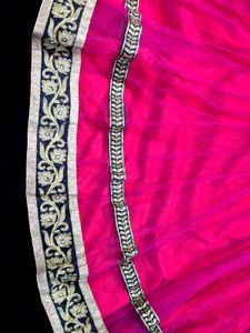 Gorgeous Pink Lehenga Skirt with extra Dupatta