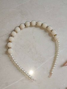Set of 3 Sparkly &amp; Pearl Headbands