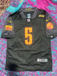 NIKE OG Jayden Daniels Washington Commanders Jerse