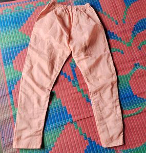 Peach Kurta Dupatta set