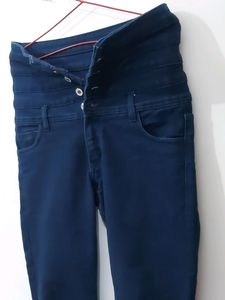 New 5 Button High Waist Jeans