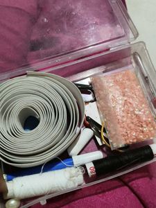 Sewing Kit &amp; Craft Supplies Box