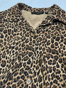 Leopard Print Blazer