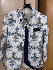 Boy's Printed Ethnic Jacket