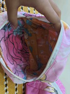 Floral Print Cosmetic Pouches Set