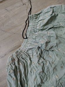 Pastel Green Maxi Skirt