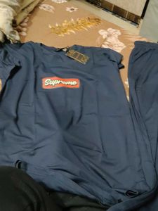 Comfy Navy Blue Pyjama Set