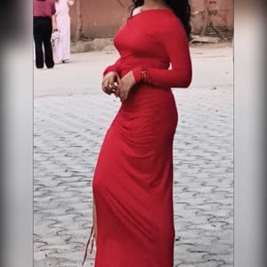 Red Maxi Dress - Elegant &amp; Chic