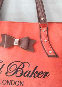 Ted Baker London Orange Bow Handbag
