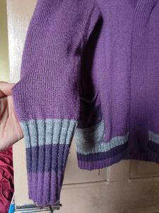 Purple Pullover With Side Pockets💜💕