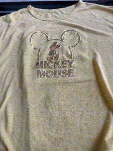 Yellow Mickey Mouse T-Shirt