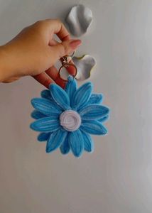 Fuzzy Wire Keychain