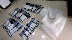 Pack 4 Delivery Bags20 &amp; box 3 &amp; बबल सीट15 Met