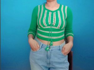 Wool Crop Top