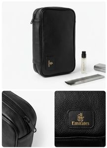 Stylish Black Leather Pouch