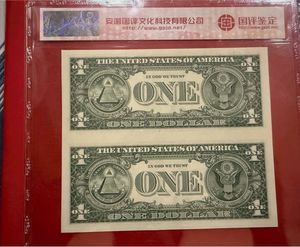 uncut dollar sheet grade 70 extremely rare